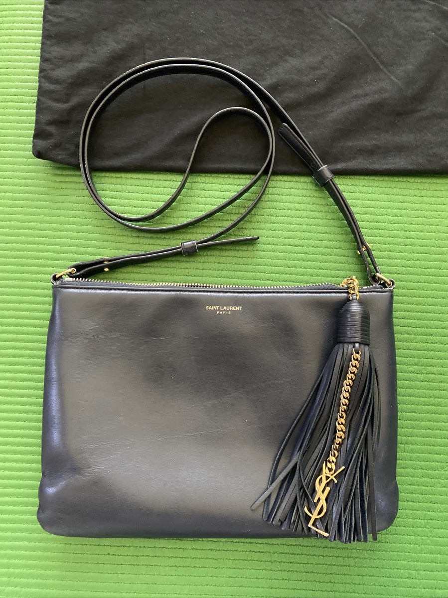 Saint Laurent Paris Teen Classic Monogram Crossbody Bag