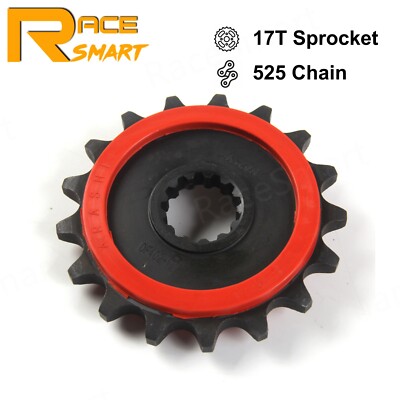 525 17T 39T Front Rear Sprocket For Kawasaki Ninja ZX10R 2004-2025