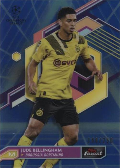 2022-23 Topps Finest UEFA Club Competitions Jude Bellingham #22