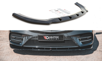 CUP Spoilerlippe Schwarz FüR Mercedes V Klasse W447 FL AMG Line Frontspoiler V2