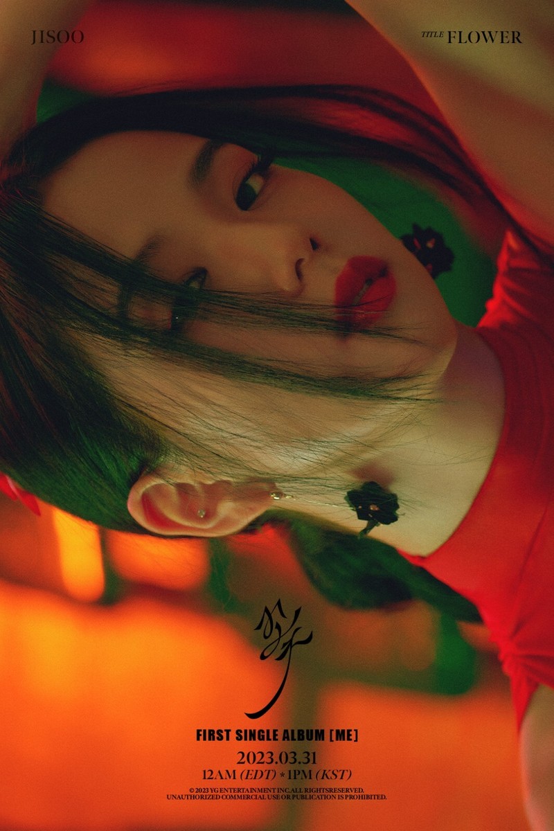 JISOO BLACKPINK First Single KiT Album KiT+25p P.Card+Lyrics+