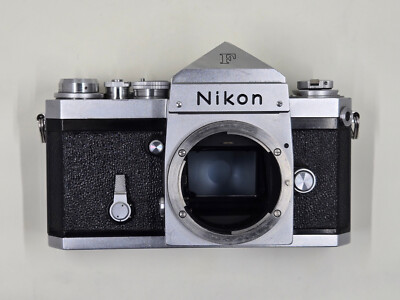 Early 1959 Nikon F 6402043 with Eyelevel Finder, Cable Release