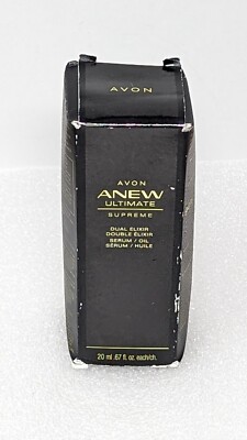 Avon Anew Ultimate Supreme Dual Elixir Serum .67 OZ