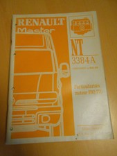 Revue technique Renault MASTER