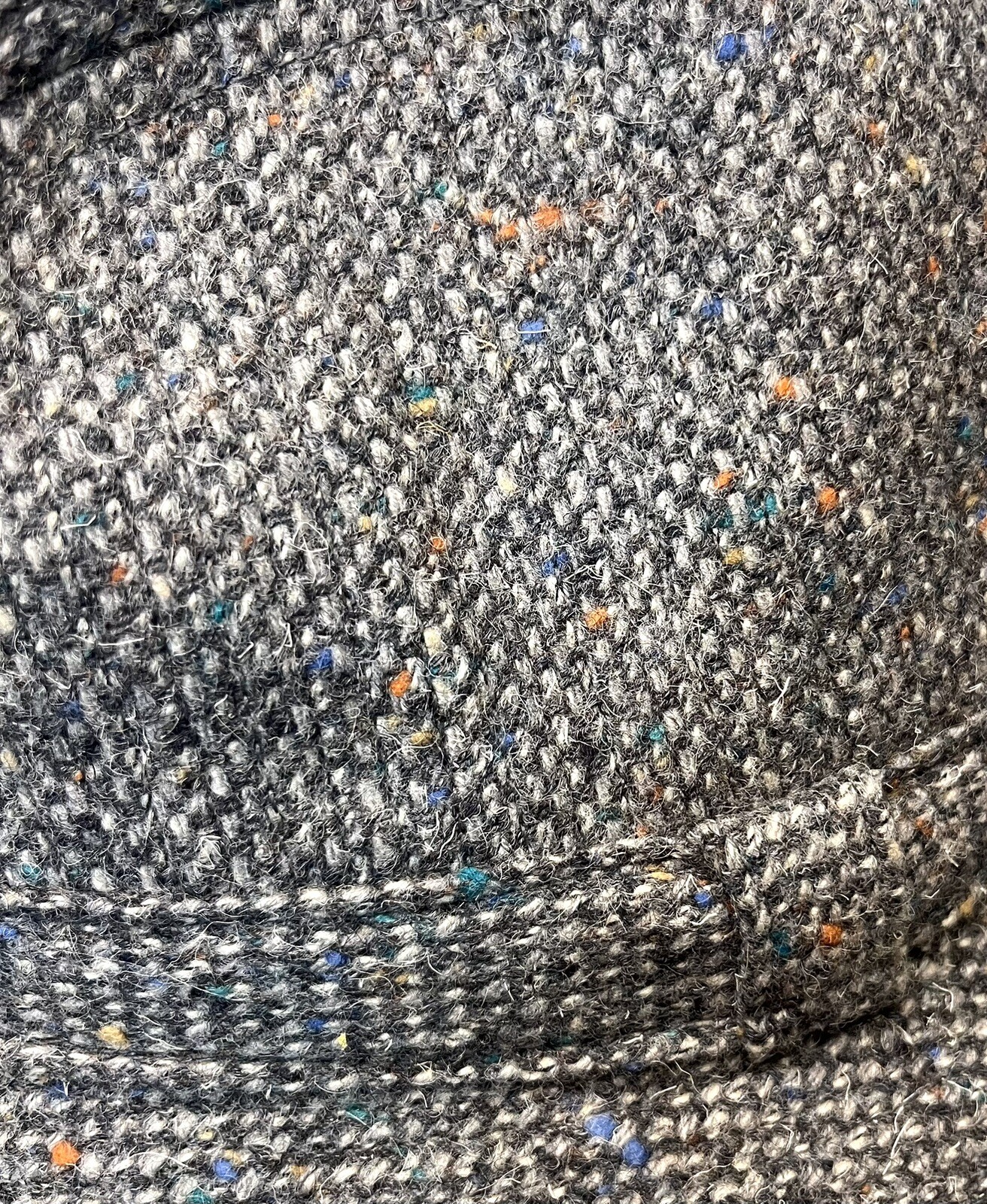 Pendleton Wool Fedora Bucket Hat -  Gray Speckled… - image 12