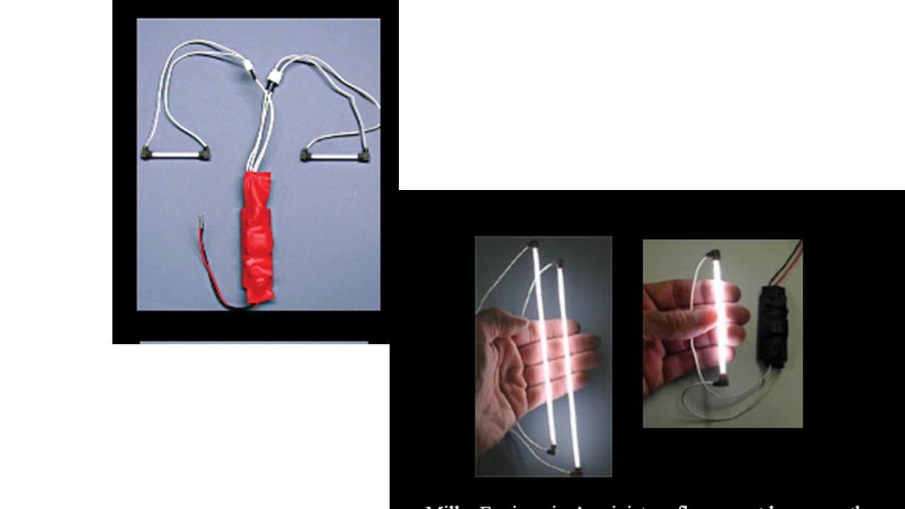 Tube néon fluorescent double 5 cm 722 pour remplacer un néon grillé
