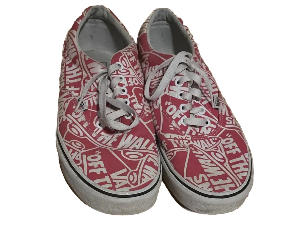 Vans Mens Authentic Repeat RED True White Size MENS US 9.5  display picture 1