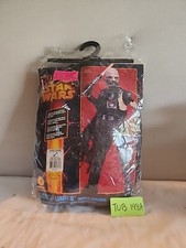Rubies Darth Vader Battle Damaged Costume Child Size L MISSING MASK Belt 