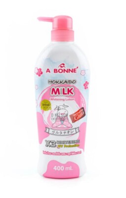 A Bonne Hokkaido Milk Nano white Gluta Whitening Lotion