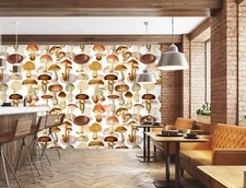 3D Wild Mushrooms A5553 Wallpaper Wall Mural Self-adhesive Uta Naumann Amy 2023