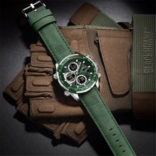 NAVIFORCE Military Watches Men Luxury Brand Sport Chronograph Digital Wristwatch
