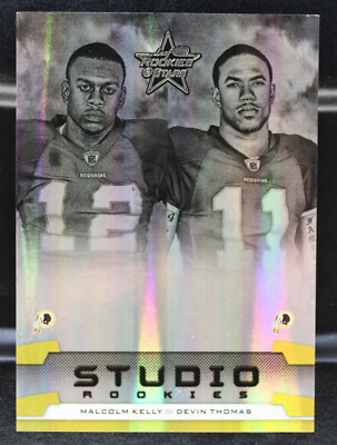 2008 Leaf Rookies & Stars Gold #SRC-9 Devin Thomas Malcolm Kelly 108/500