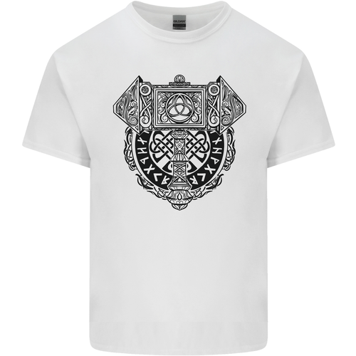 Mjolnir Thor Wikinger Hammer Kinder T-shirt Jungen Mädchen - Picture 26 of 61