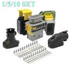 12 Way/Pin TE HDSCS Automotive Male Female Waterproof Connector Plug Socket Kit