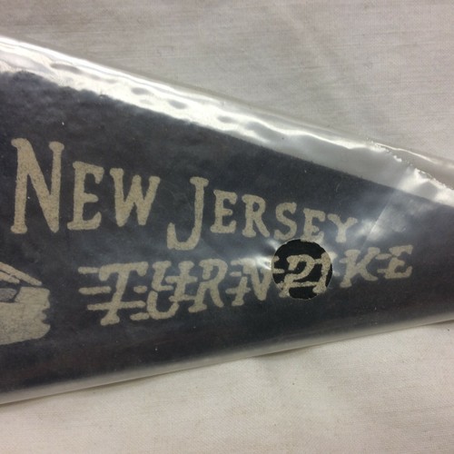Vintage Pennant New Jersey Turnpike - Picture 6 of 6