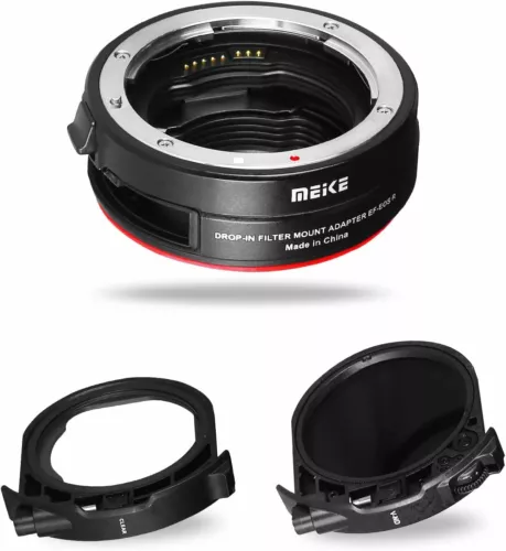 MK-EFTR-C Drop-in Filter Auto Focus Lens Mount Adapter For Canon EF/EF-S Lens US