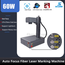 Marcatrice Laser Fibra Autofocus 60W Metallo Acciaio Marcatore Incisore