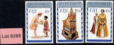 Lot 8268 - Fiji -1978 Silver Jubilee of Queen Eiizabeth II MNH postage stamp set
