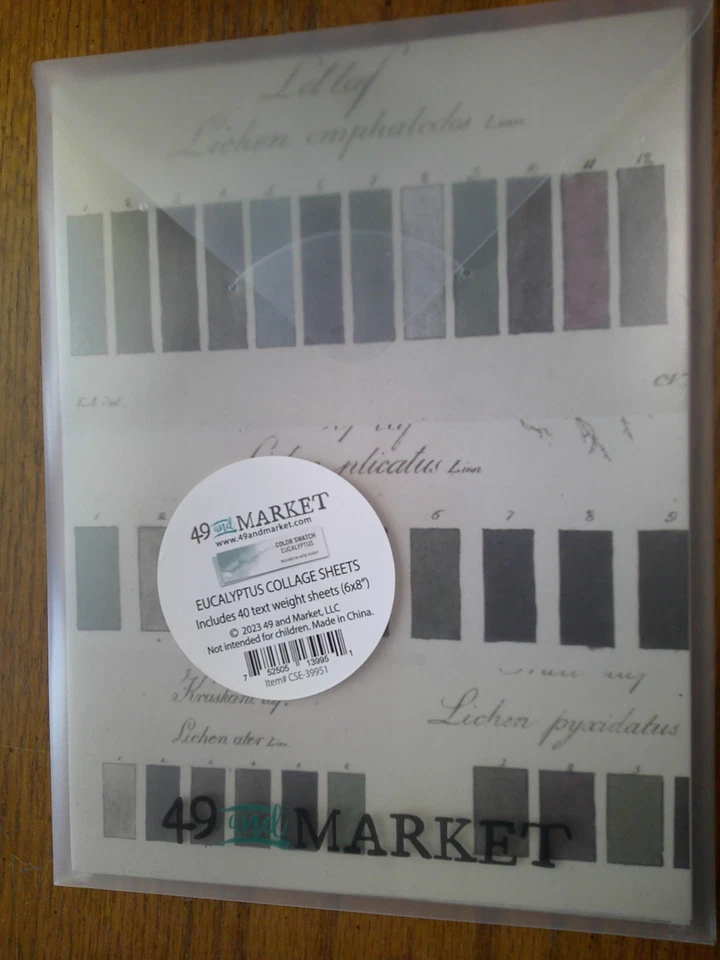 VARIEDAD Lote de 49 Hojas de Collage Corte Láser y Mercado Colección Paquetes todos listados Foto 3 de 4