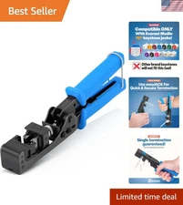 Everest easyJACK - 90° Angled Speed Termination Keystone Tool - Time Saver Ne...