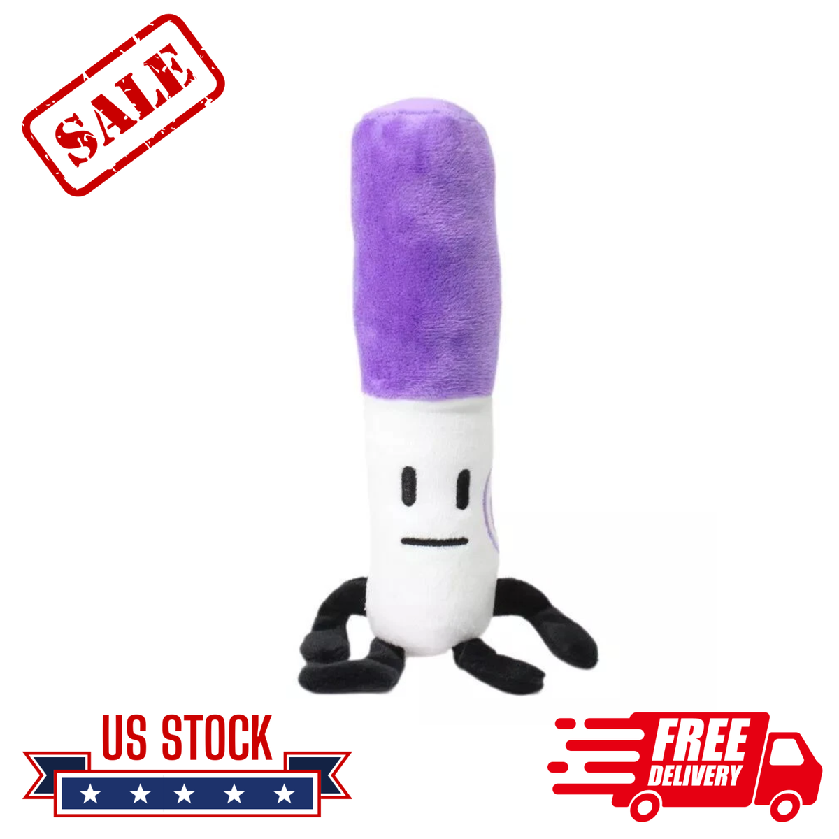 Battle for Dream Island Plush Figure Toy BFDI Stuffed Doll Kid