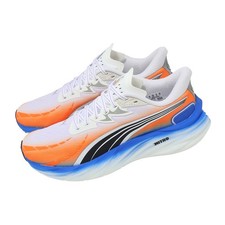Puma Velocity Nitro 4 Ekiden White Heat Ultra Blue Men Unisex Running 313424-01