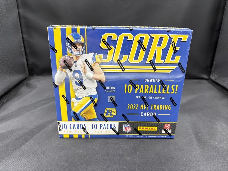2022 Panini Score NFL FACTORY SEALED HOBBY HYBRID BOX 10 Packs! Fast Ship I1 