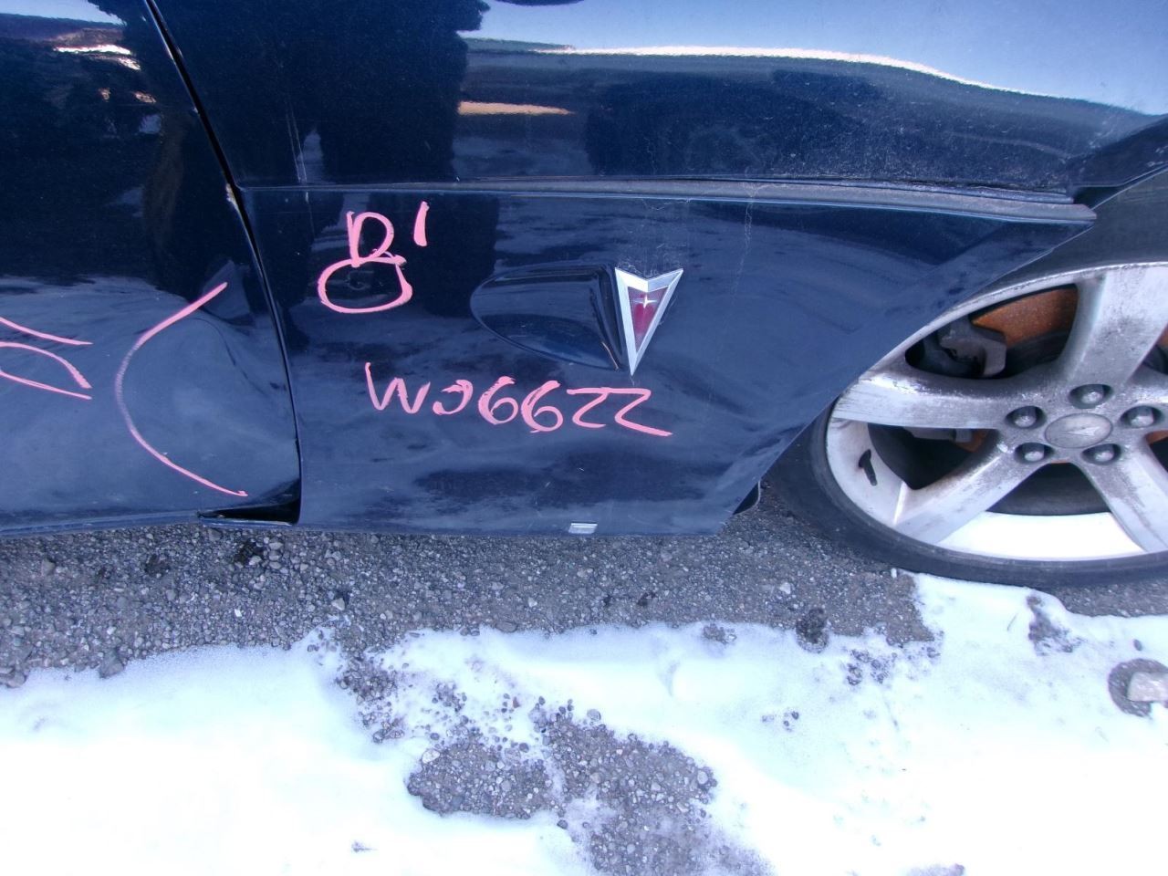 Driver Rear Suspension Without Carrier ABS Fits 06-10 SOLSTICE 2041170