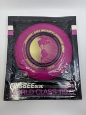 Wham-0 Frisbee World Class 119G Pink New in Sealed Package 1984