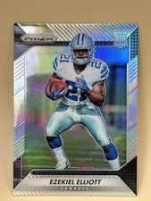 EZEKIEL ELLIOTT - 2016 Panini Prizm - Rookie Card RC - Silver Holo Prizm . rookie card picture
