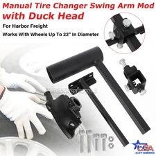 22'' Manual Tire Changer Duck Bill Modification For Harbor Freight W/ Duck Head