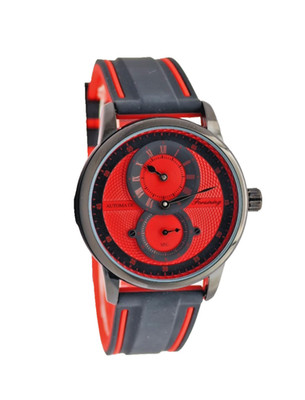 FORSINING Herren Automatik Uhr Herrenuhr Rot Schwarz sportliches Design 42mm Neu