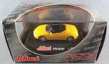 Schuco 25109 Ho 1/87 Alfa Romeo Spider Yellow New Box