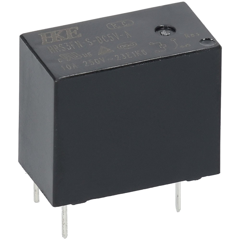 R-TECH RT32FN Miniature PCB Relay, Non-Latch, SPST-NO, 1FormA, 5VDC 10A