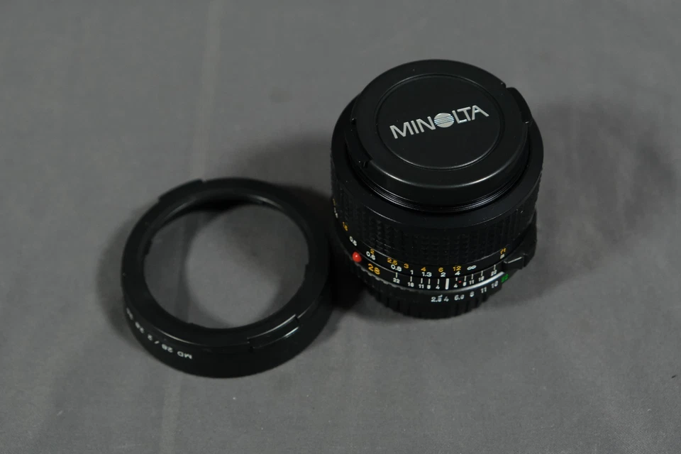 美能达 MD 28 毫米 F/2.8 NMD MF 宽镜头 MC MD 卡口全新旧货 — 第 4/4 张图片