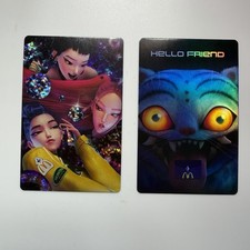 McDonald's HUNTR/X Meal RARE Group KPOP Demon Hunters Holographic Collector Card