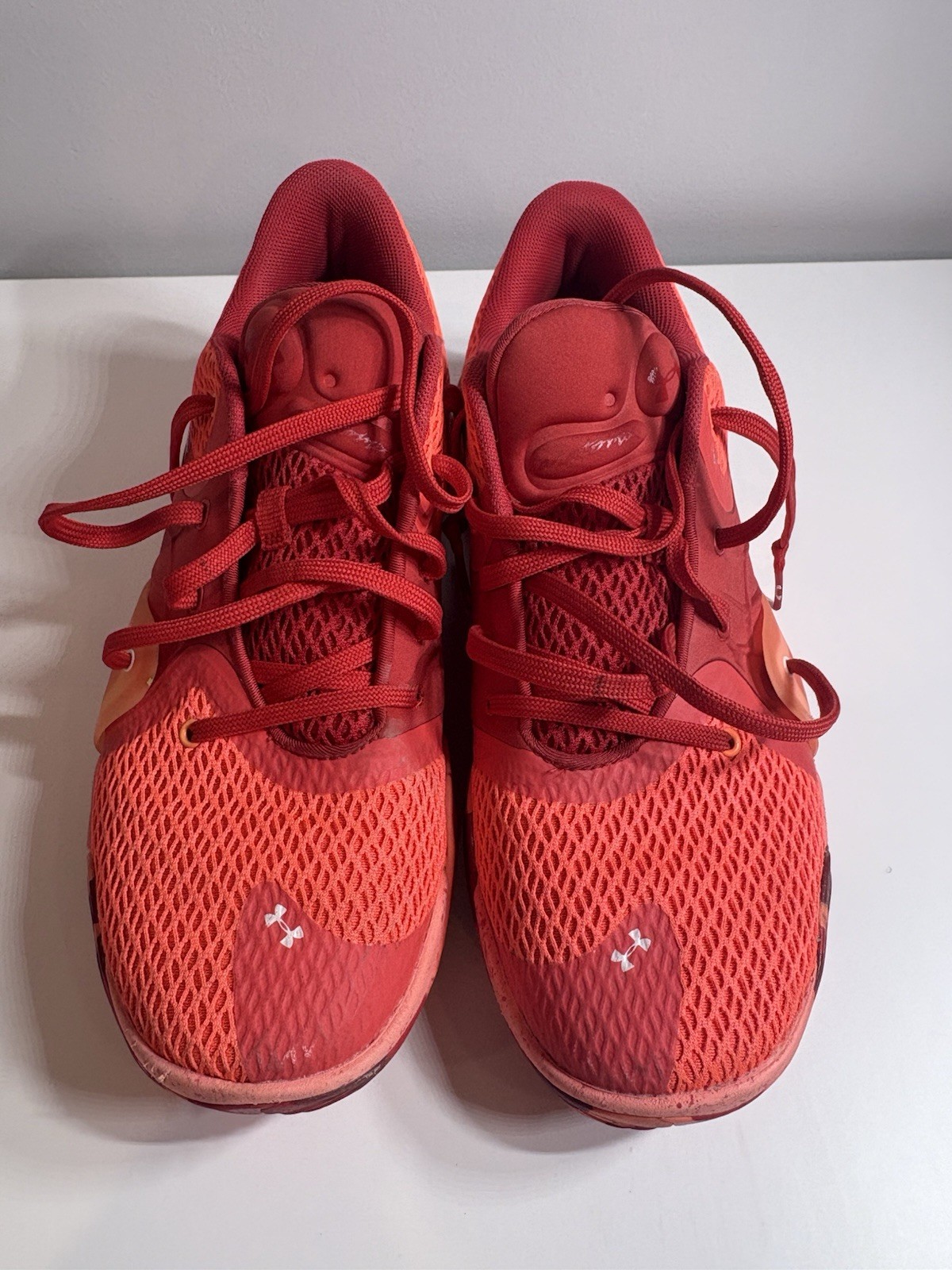 Under Armour Anatomix Spawn 2 Orange Basketball S… - image 1