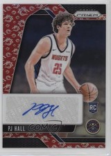 2024-25 Panini Prizm Rookie Signatures Dragon Year PJ Hall #RSI-PJH Auto 6j0