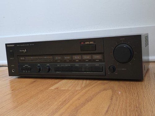 Technics SU-V76 Stereo Integrated Amplifier Vintage 1980s AMP | Sounds Great - Picture 4 of 8