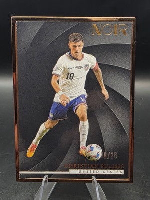 2024-25 Panini Noir - Christian Pulisic #67 Bronze Frame /25
