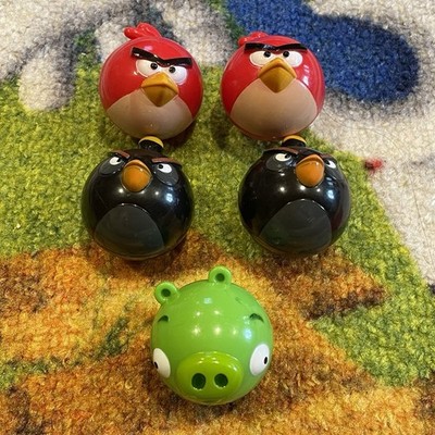 Angry Birds Gone Crazy Cat Toy Figure Set Of 5 Rovio Hartz 2012