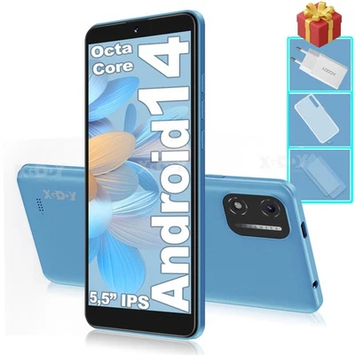 XGODY 2025 Android 14 Smartphone 5,5 Zoll Ohne Vertrag Handy Dual SIM 8Core - Bild 1 von 4
