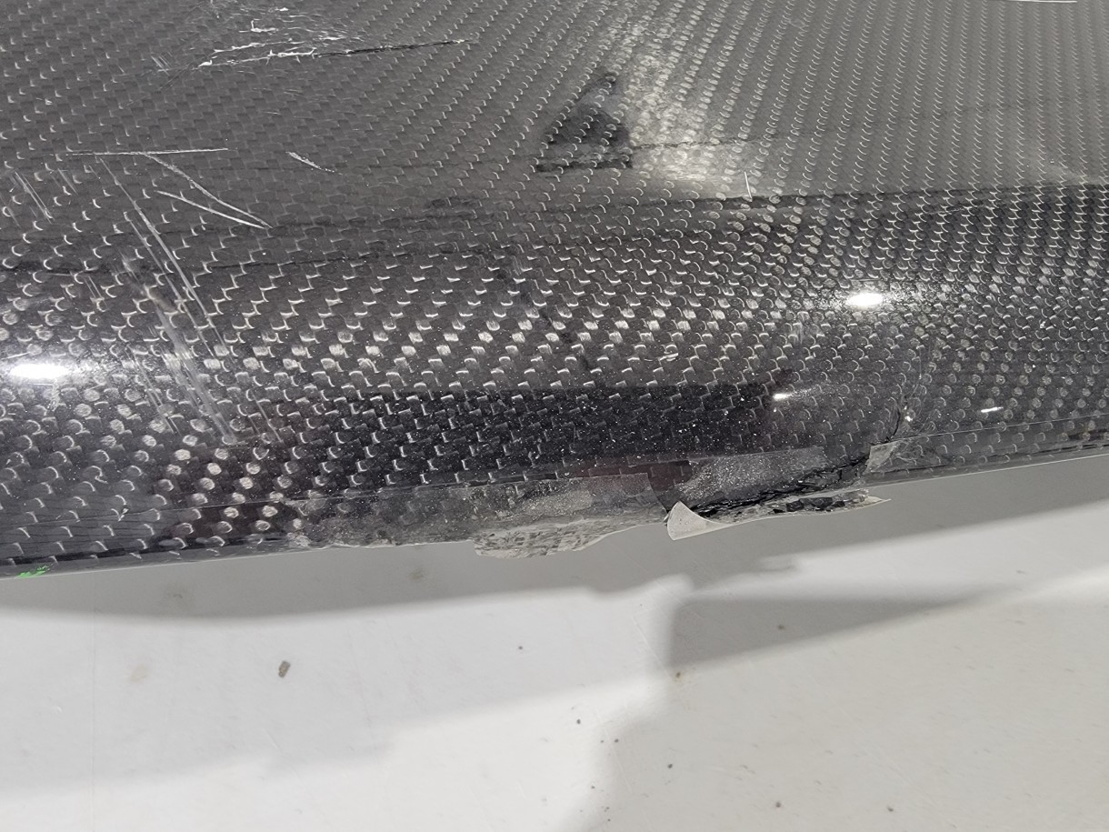LAMBORGHINI URUS CARBON FRONT LOWER SPOILER SPLITTER 4ML807059A OEM