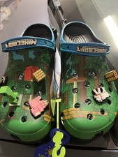 New Limited Crocs x Minecraft Men's Classic Clog Multi 210829-90H Men Size 13