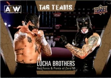 2021 Upper Deck AEW Gold #66 Rey Fenix/Penta el Zero M SP - WS