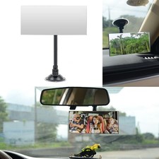 Suction Cup Baby Car Mirror, Ampper Adjustabe Long Arm HD Glass Convex Wide Angl