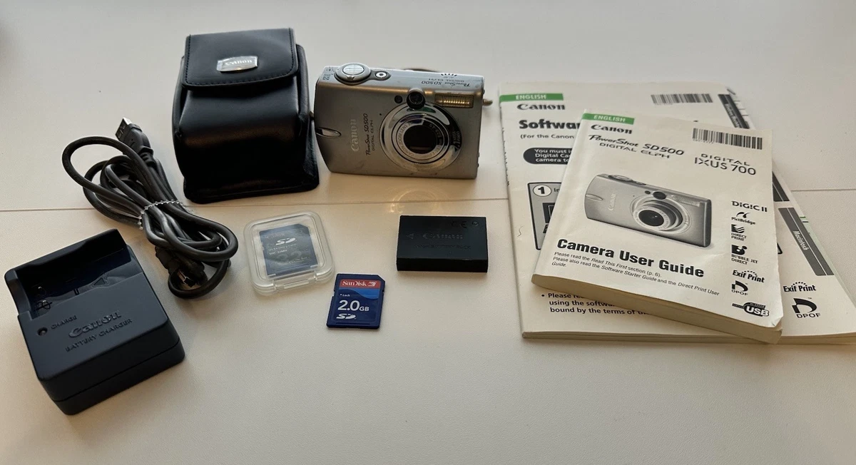 Canon PowerShot SD500 Digital Cameras for sale | eBay