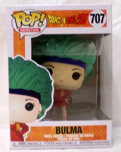 Funko Pop Dragon Ball Z 707 Bulma Green Hair  2019 Animation Toei Animation