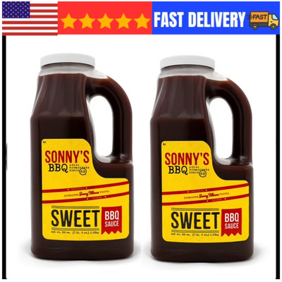Sonny s BBQ Sweet BBQ Sauce, 84 oz.Pack of 2