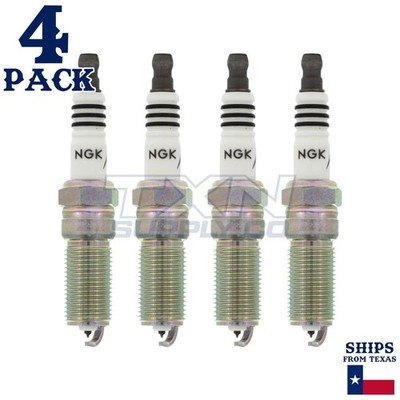 4 Pack NGK Iridium IX Spark Plugs 2015-2019 for Ford Fiesta L4 1.6L